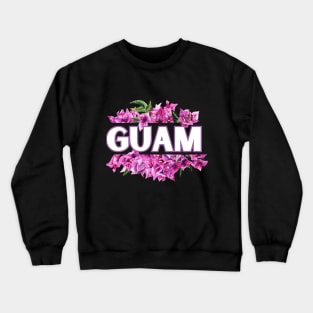 Guam Bougainvillea Crewneck Sweatshirt